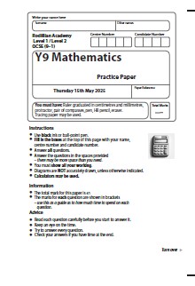 Exam Practice